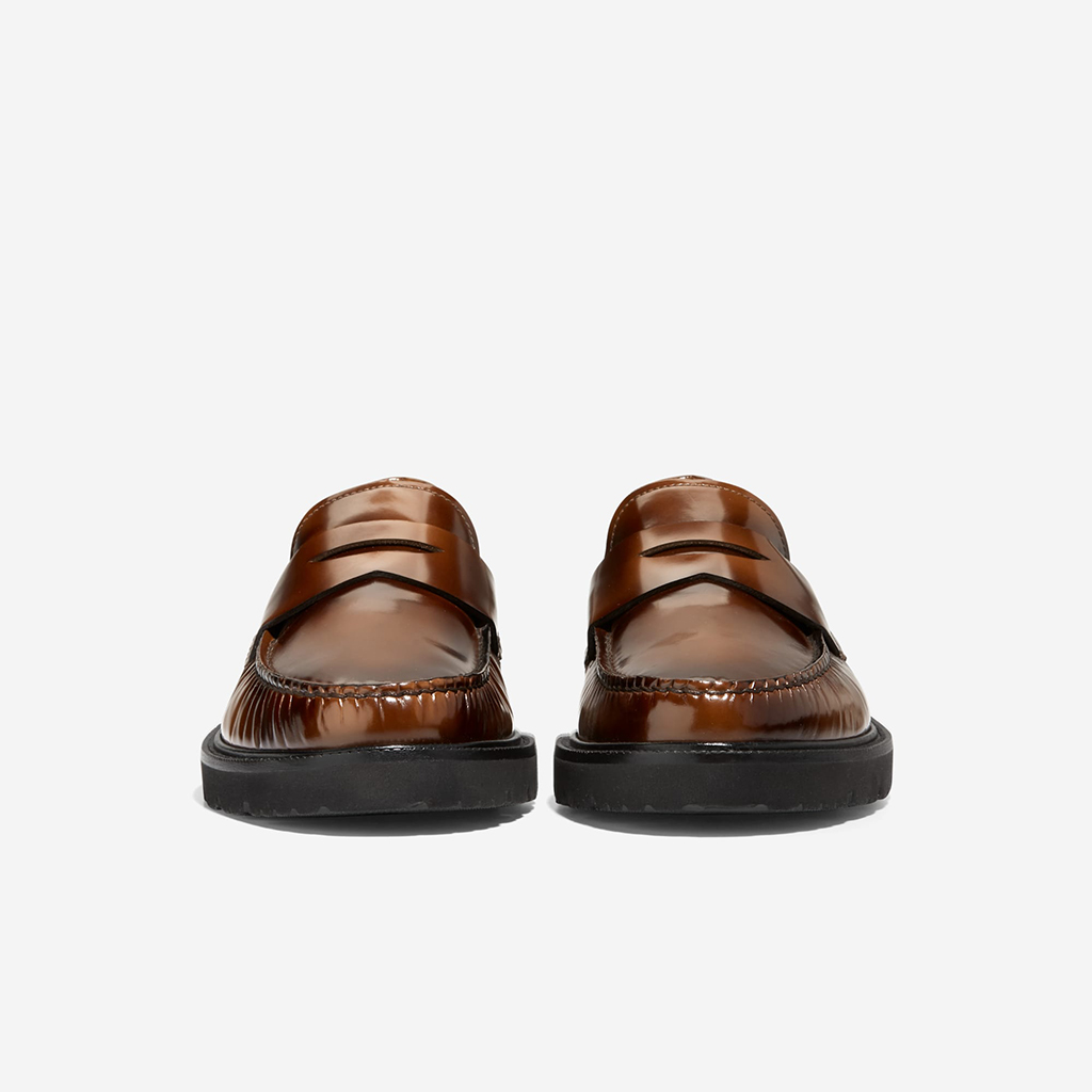 Giày lười nam Cole Haan American Classic Penny Loafer – Màu nâu đậm