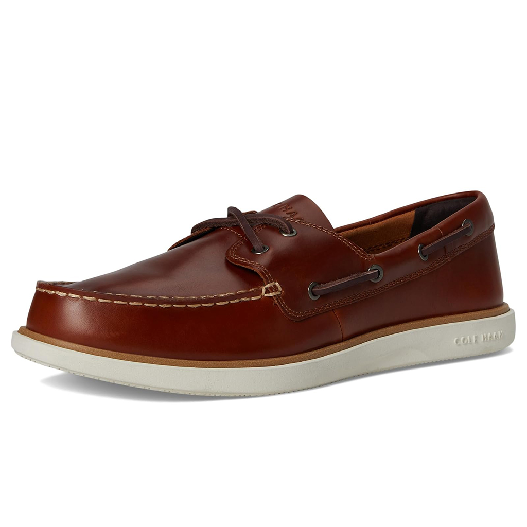 Giày lười nam Cole Haan GCC Boat – Màu Nâu