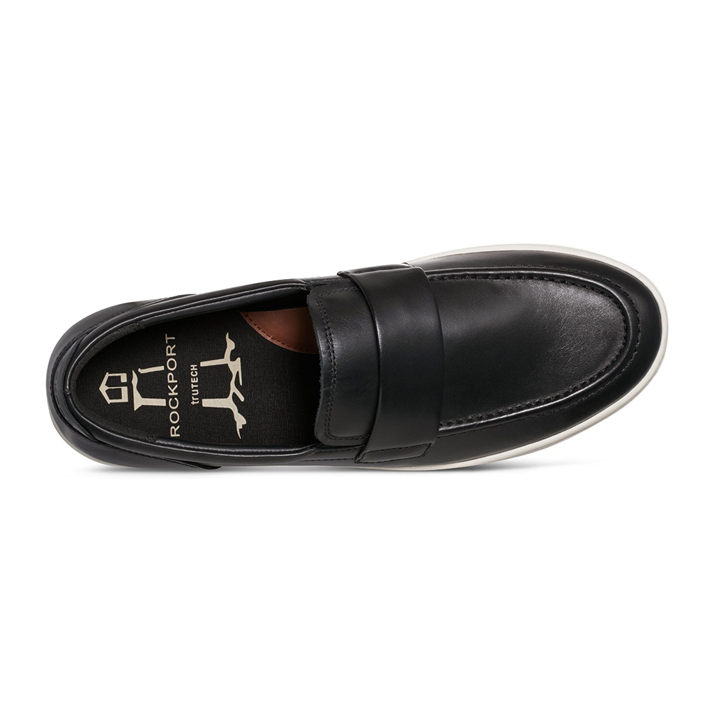 Giày lười nam Rockport Rell Loafer – Màu Đen