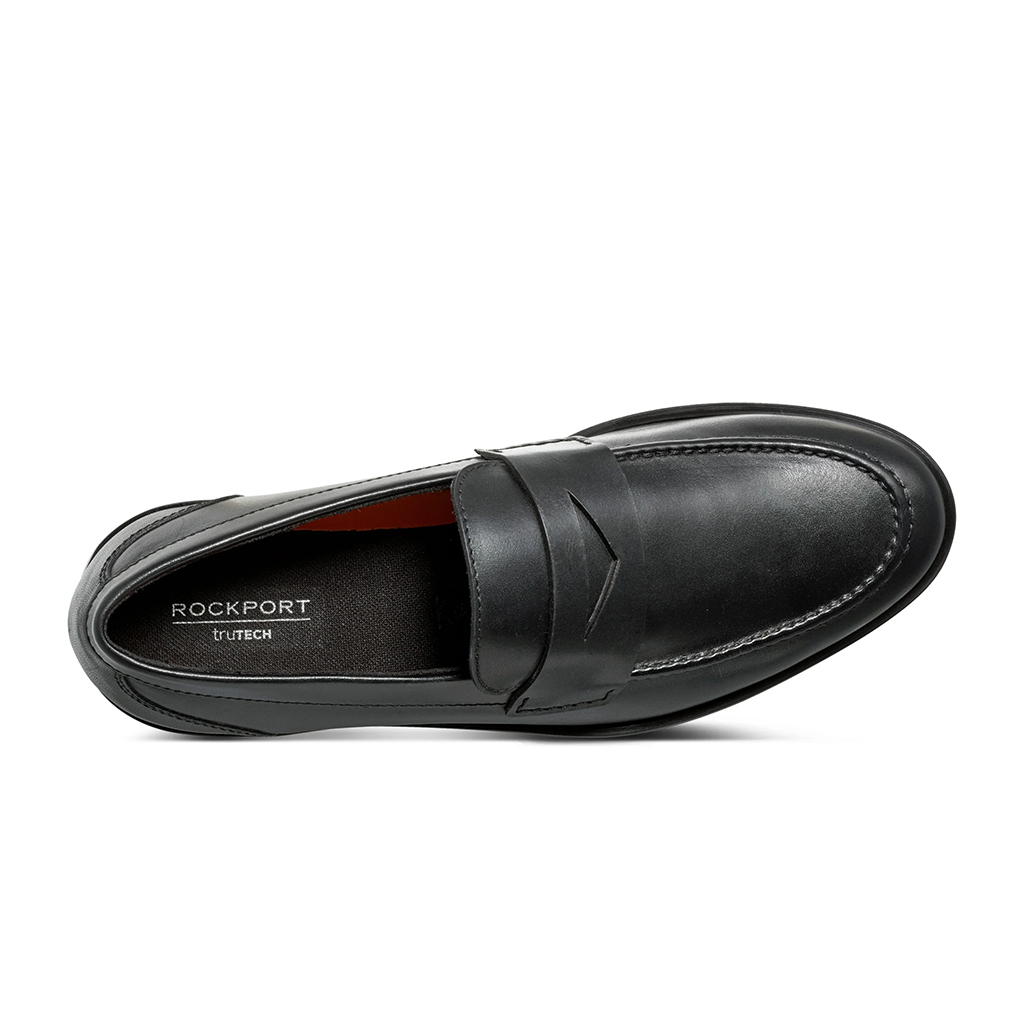 Giày tây nam Rockport Soren Penny Loafer - Đen
