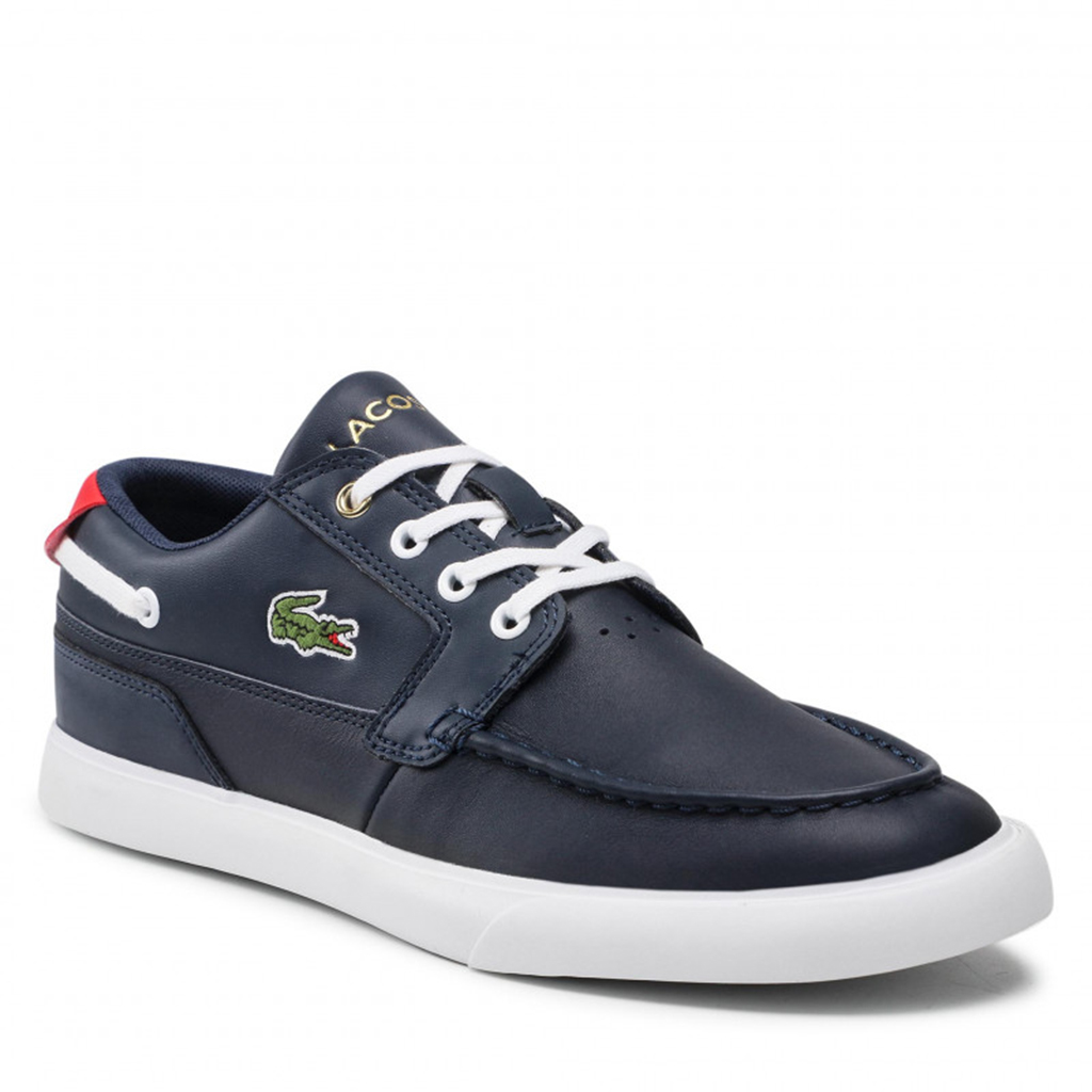 Giày nam Lacoste Bayliss Deck 0121 – Navy-đỏ