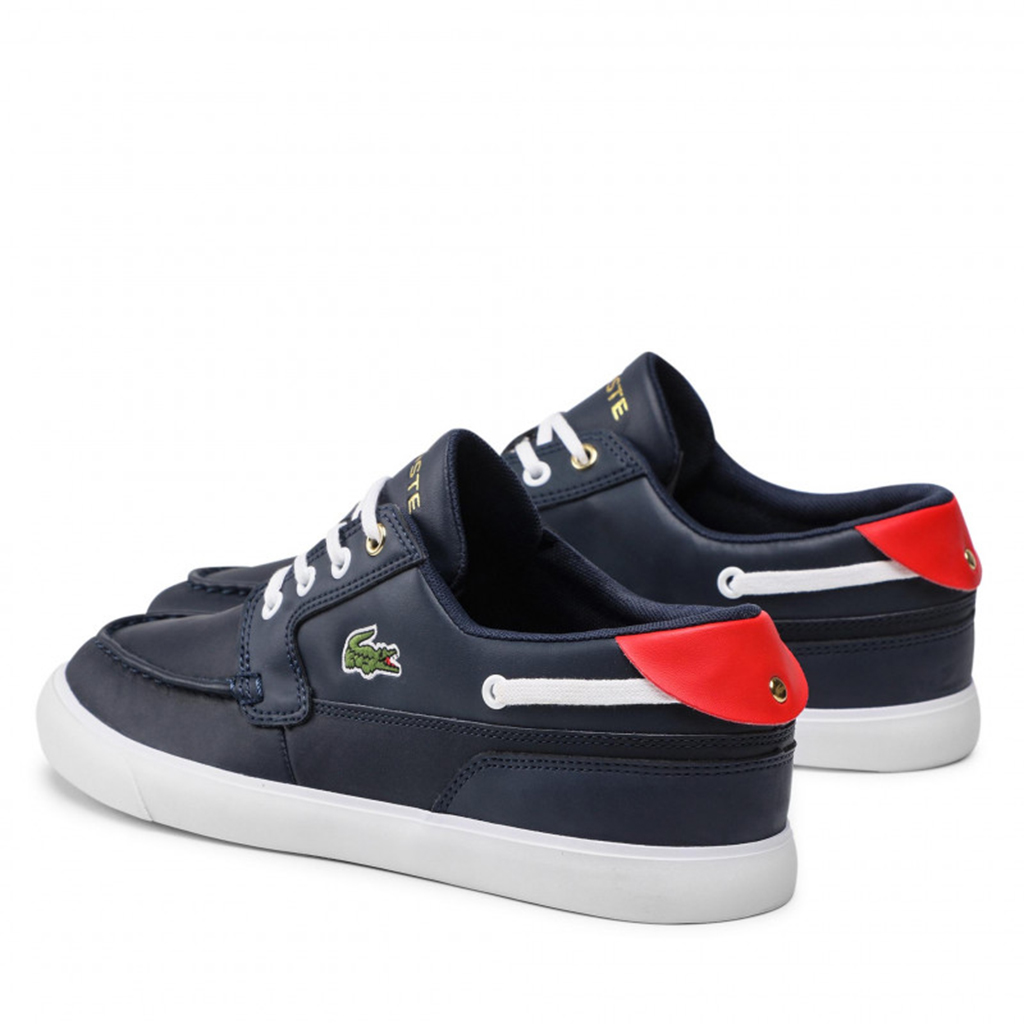 Giày nam Lacoste Bayliss Deck 0121 – Navy-đỏ