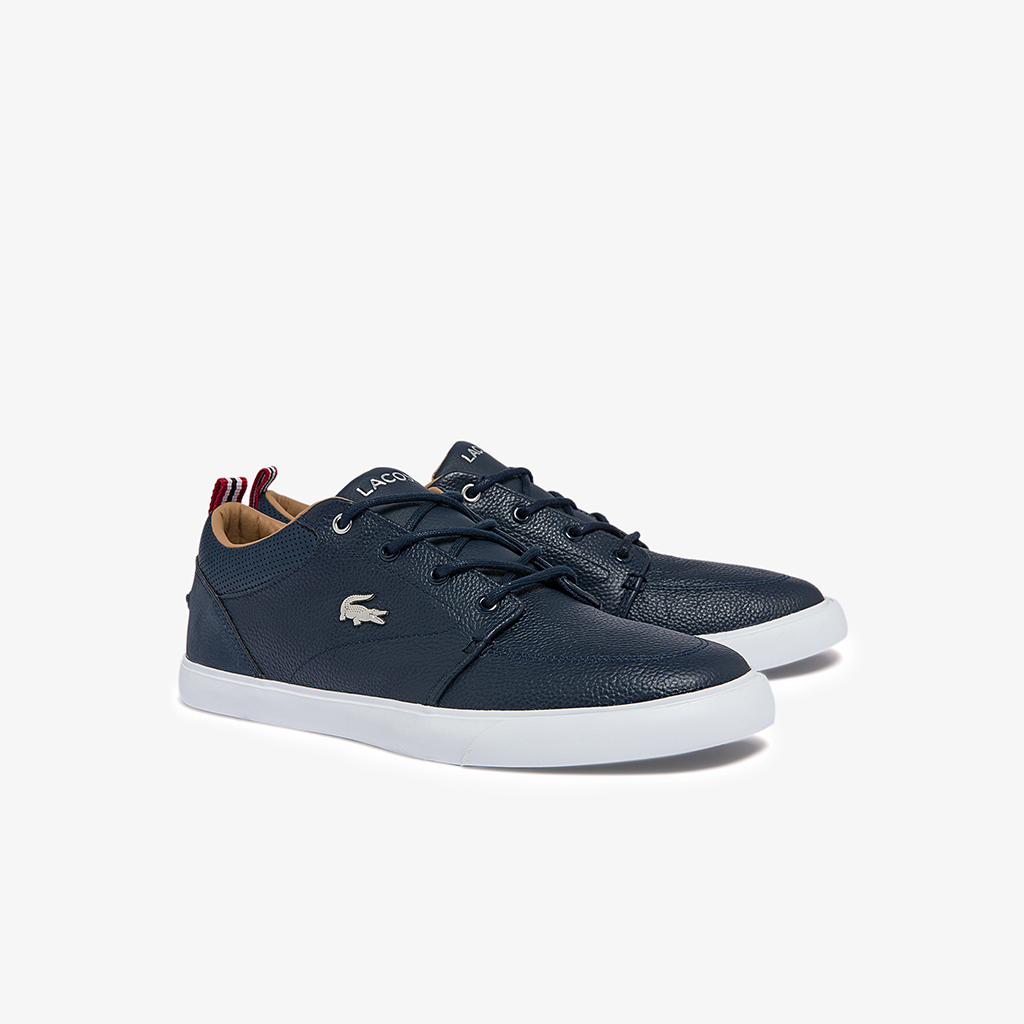 Giày thể thao nam Lacoste Bayliss Leather – Xanh Navy