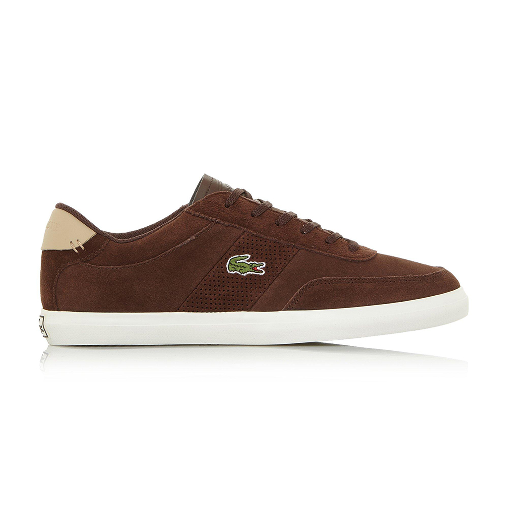 Giày Lacoste Court Master 418 (Nâu)