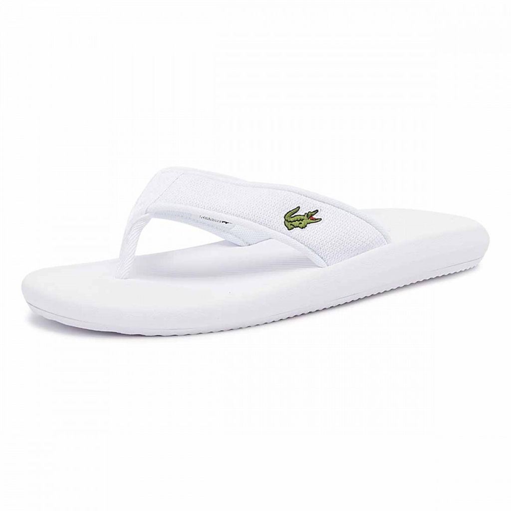 Dép tông Lacoste Croco Sandal 219 (Trắng)