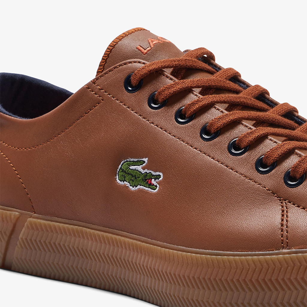 Giày Lacoste Gripshot Leather 222 – Nâu