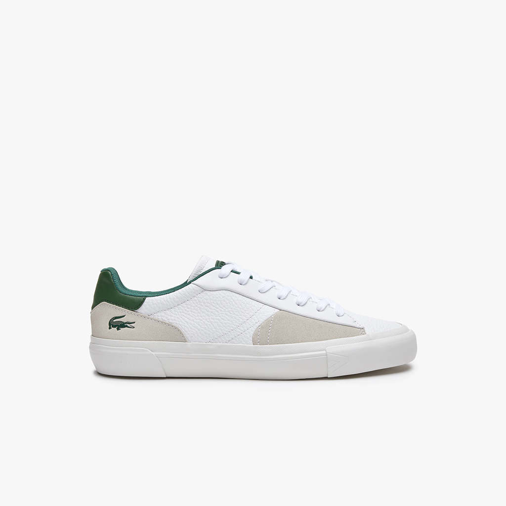 Giày thể thao nam Lacoste L006 Leather – Màu Trắng