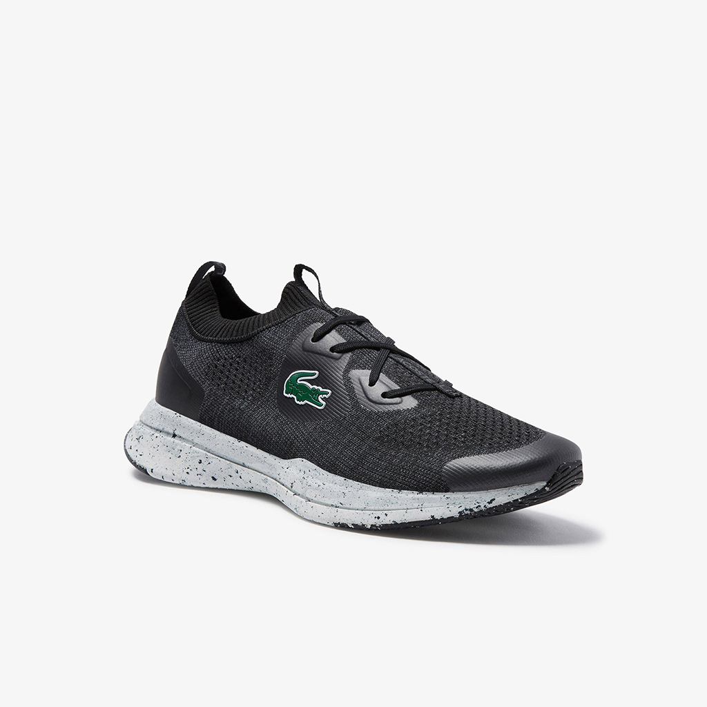 Giày thể thao nam Lacoste Run Spin Eco – Đen