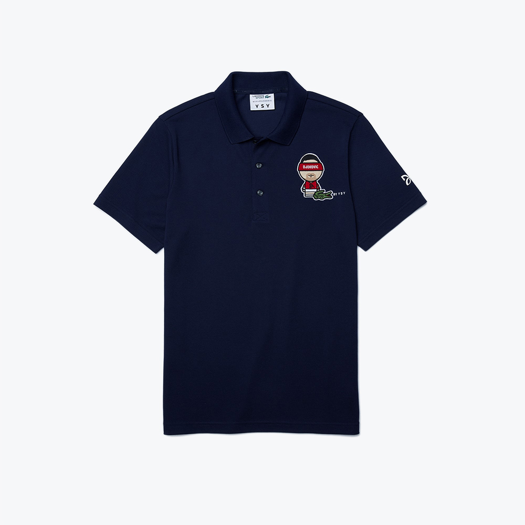 Áo Lacoste SPORT Collab Youssef SY Polo (Regular Fit) – Navy