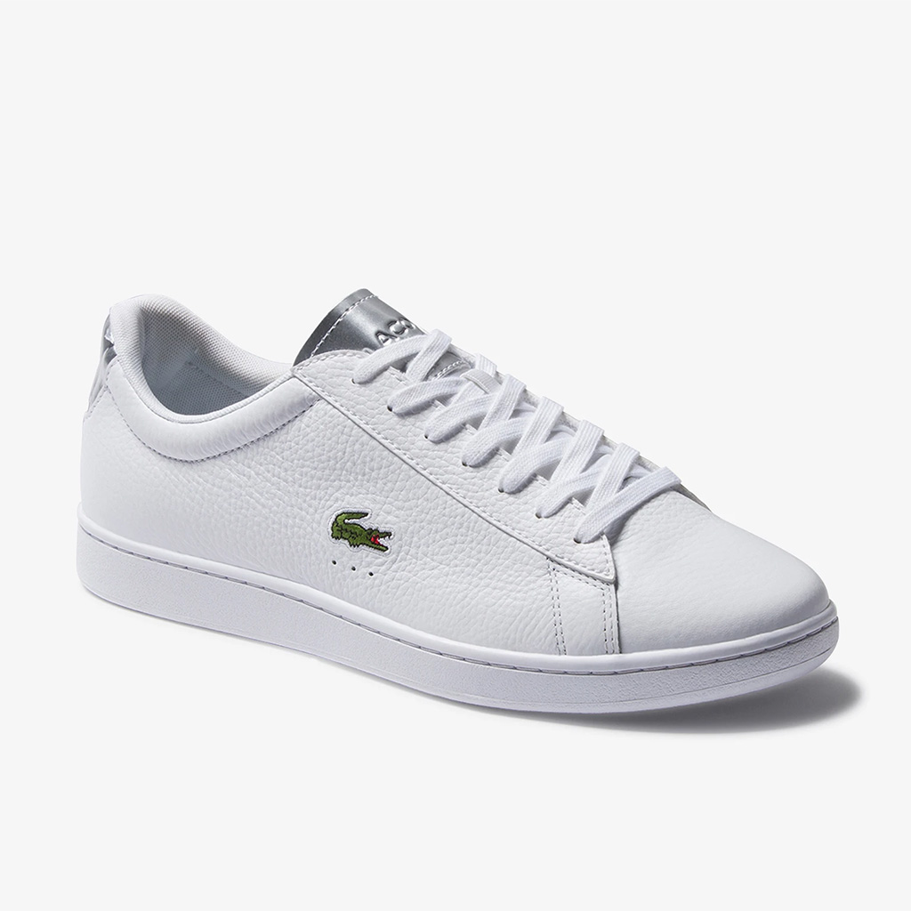 Giày Lacoste Carnaby EVO Leather 220 (Màu Trắng)