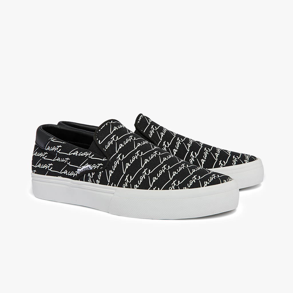 Giày Lacoste Jump Serve Slip on 0121 – Đen