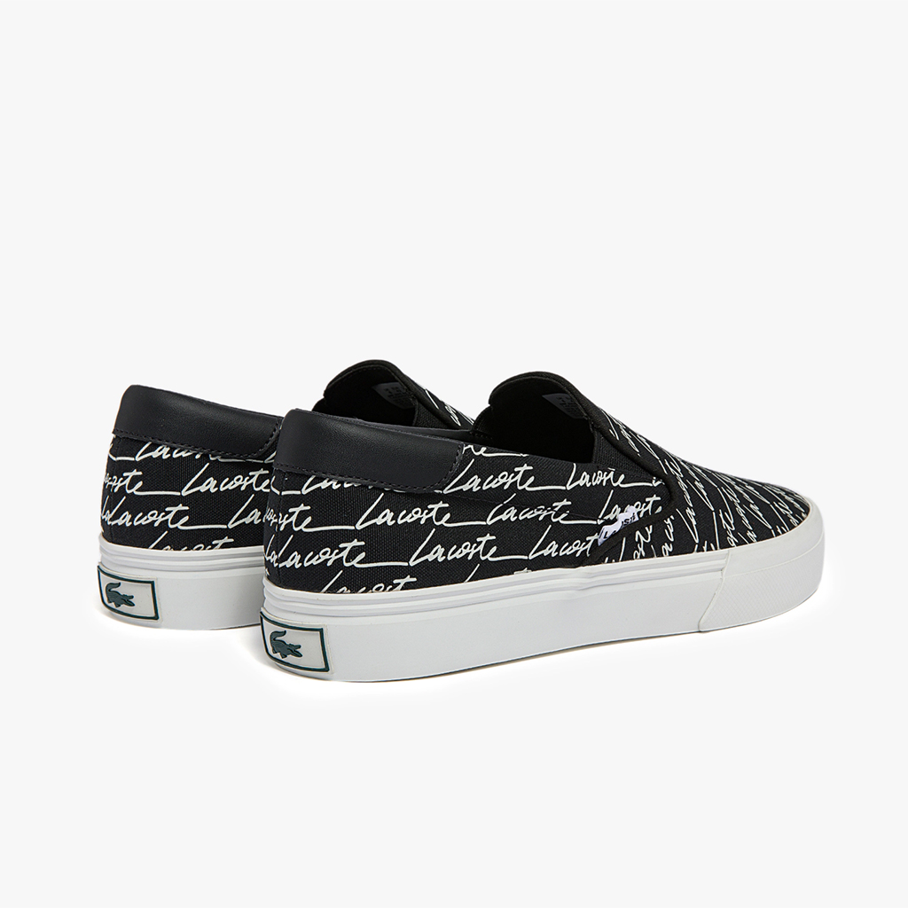 Giày Lacoste Jump Serve Slip on 0121 – Đen