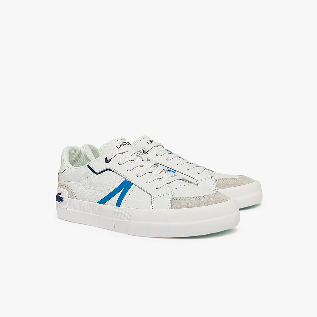 Giày nam Lacoste L004 0722 – Trắng/Xanh Blue