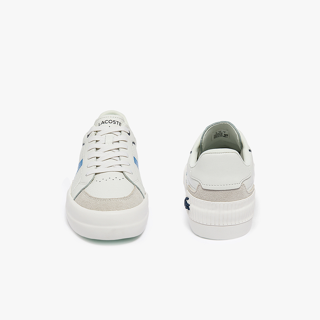 Giày nam Lacoste L004 0722 – Trắng/Xanh Blue