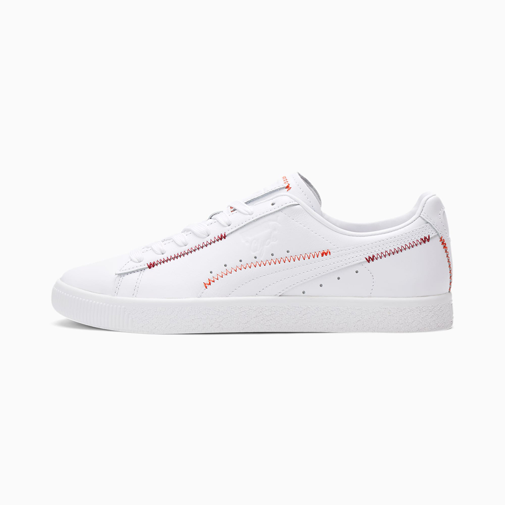 Giày Puma Clyde Stitch – Trắng