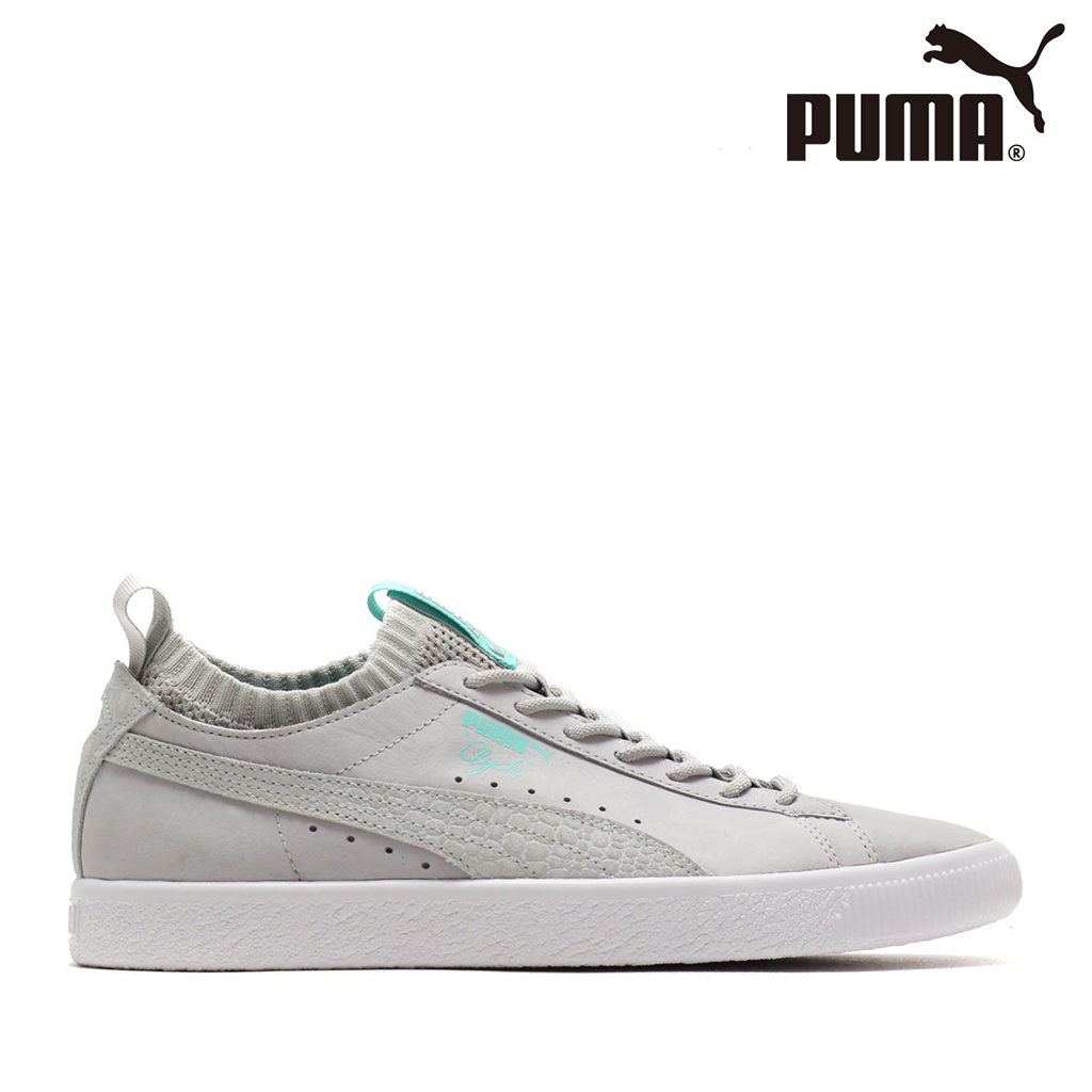 Giày Puma Clyde Sock Lo DIAMOND (Xám)