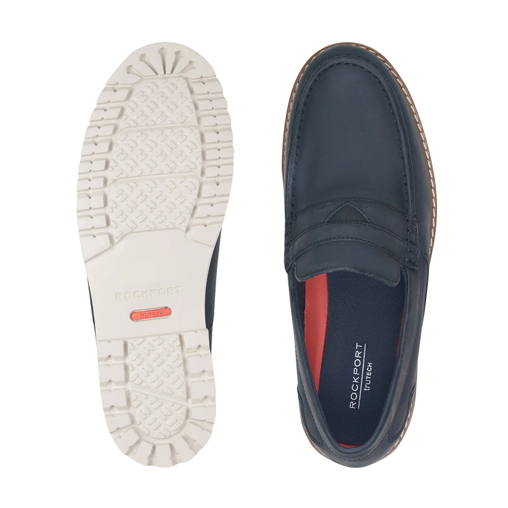 Giày lười nam Rockport Maverick Penny Loafer – Màu xanh đen