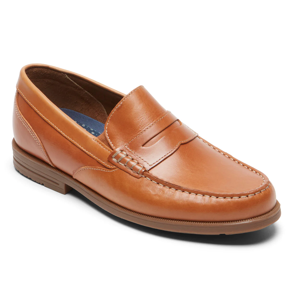 Giày Rockport Preston Penny Loafer Nâu - Main Image