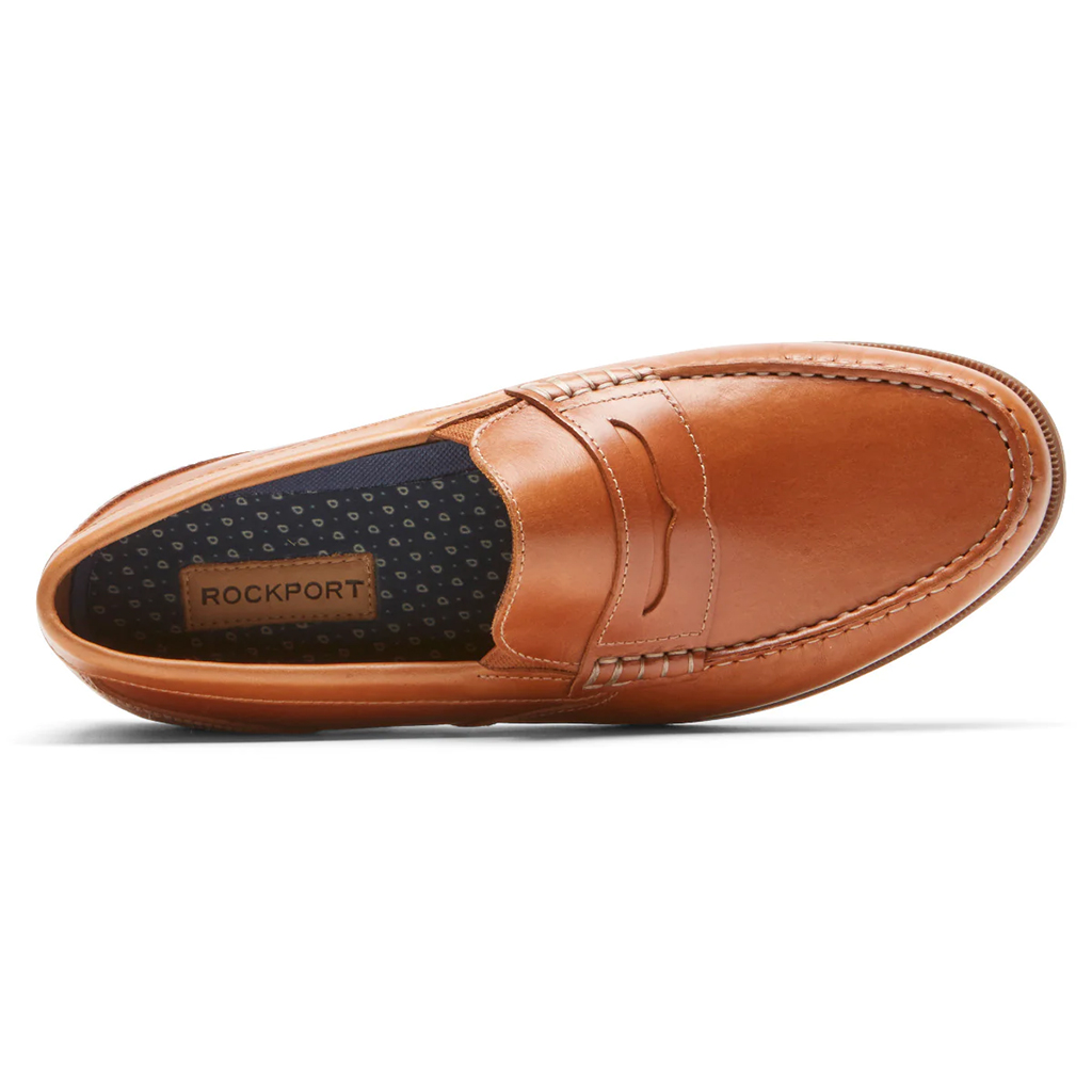 Giày Rockport Preston Penny Loafer - Nâu