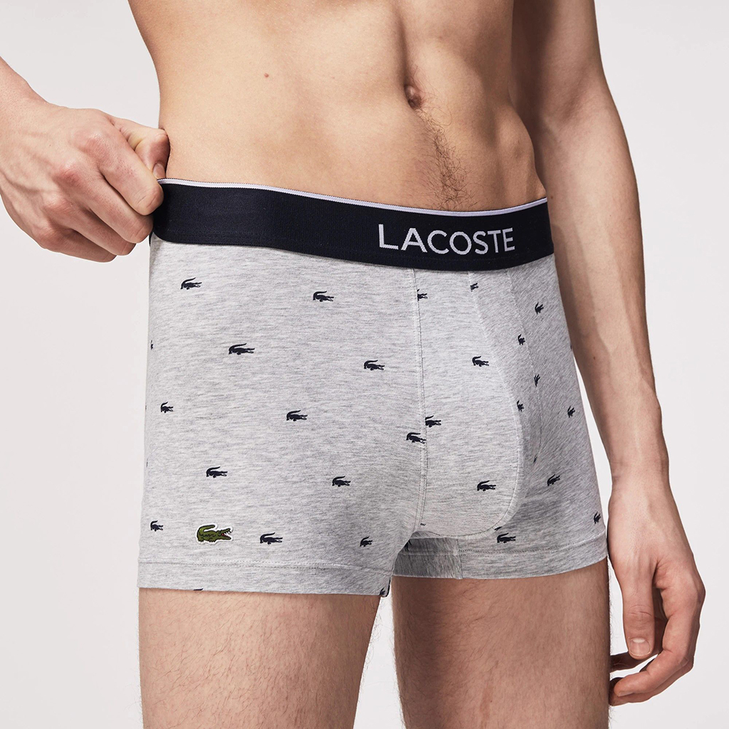 Quần lót boxer nam Lacoste – 5H3411-51-W3T (1 Set gồm 3 chiếc)