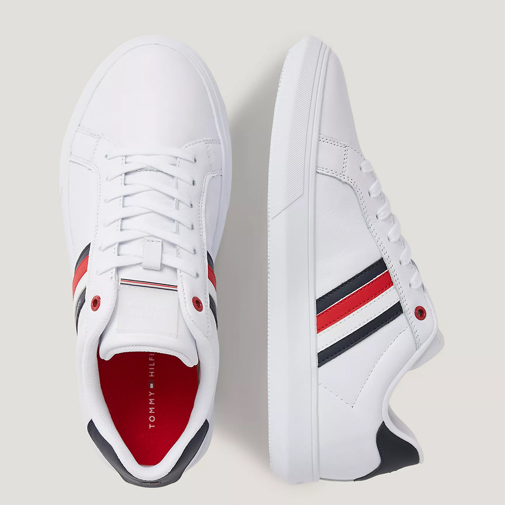 Giày thể thao nam Tommy Hilfiger 04921-YBS – Màu Trắng