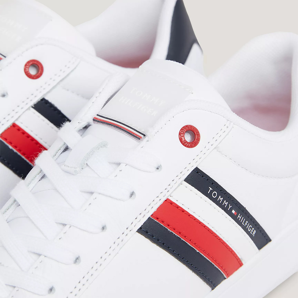 Giày thể thao nam Tommy Hilfiger 04921-YBS – Màu Trắng