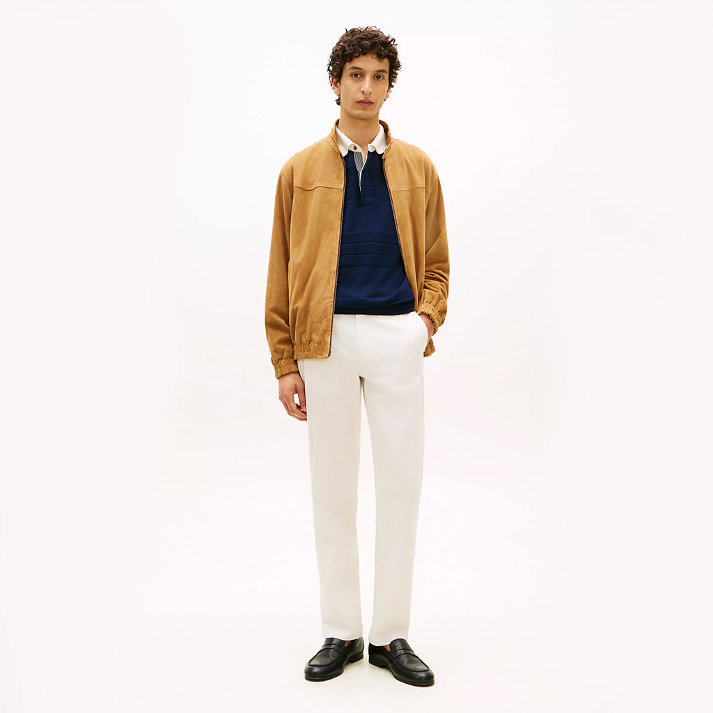 Giày lười nam Tommy Hilfiger Leather Loafer 05849 – Màu đen