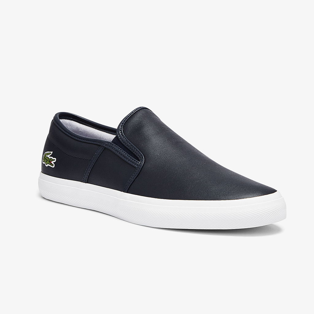 Giày slip on Lacoste Tatalya chính hãng - Màu xanh Navy