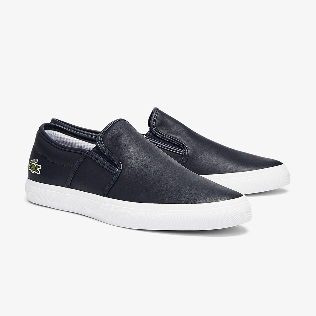 Giày slip on Lacoste Tatalya chính hãng - Màu xanh Navy