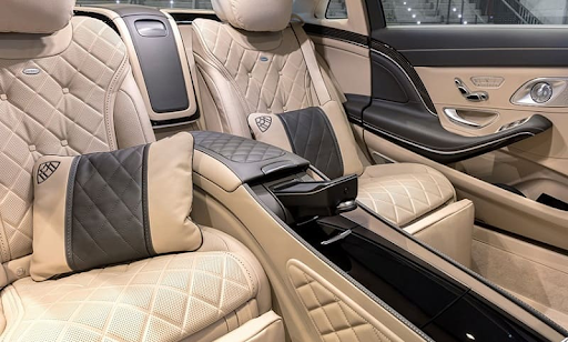 Nội thất Mercedes độ Maybach sang trọng 