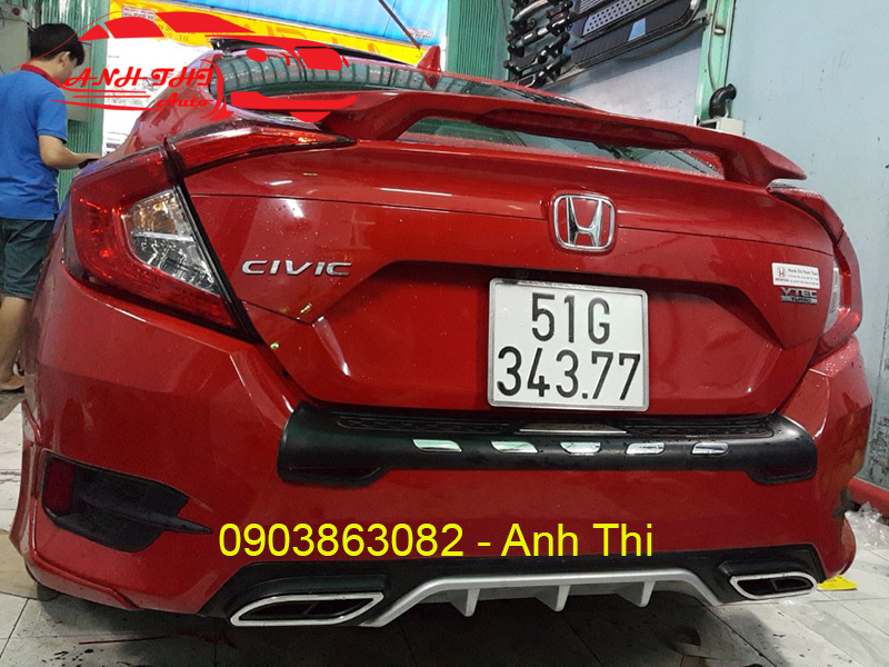 Honda Civic RS màu đỏ cá tính thông số giá bán khuyến mãi 1