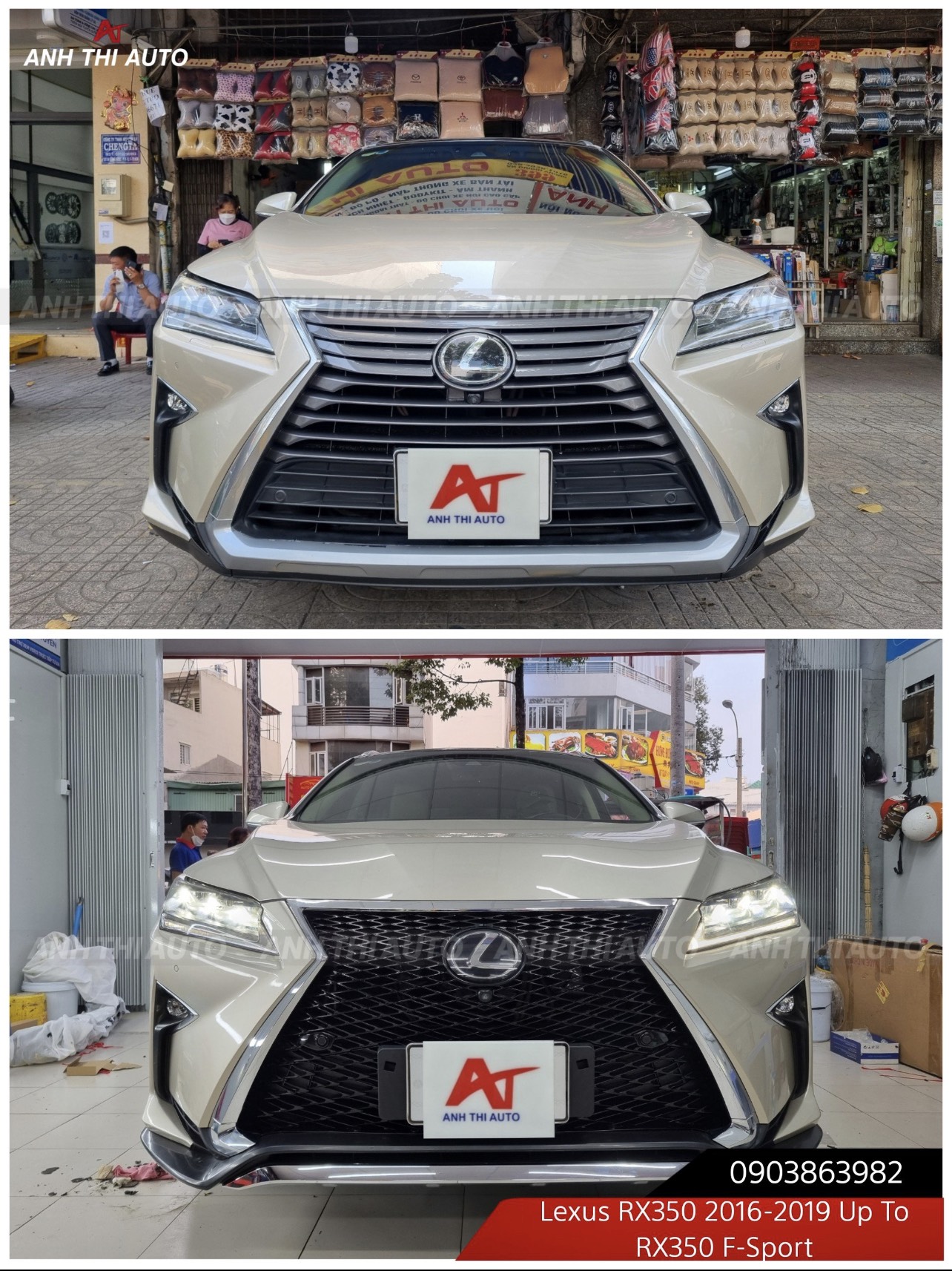 thumbnail image 2 of Set Of 2 Front Bumper Brackets For Lexus RX350 2016-2019 W/ F Sport Package – LH & RH – Evan-Fischer 2 of 2
