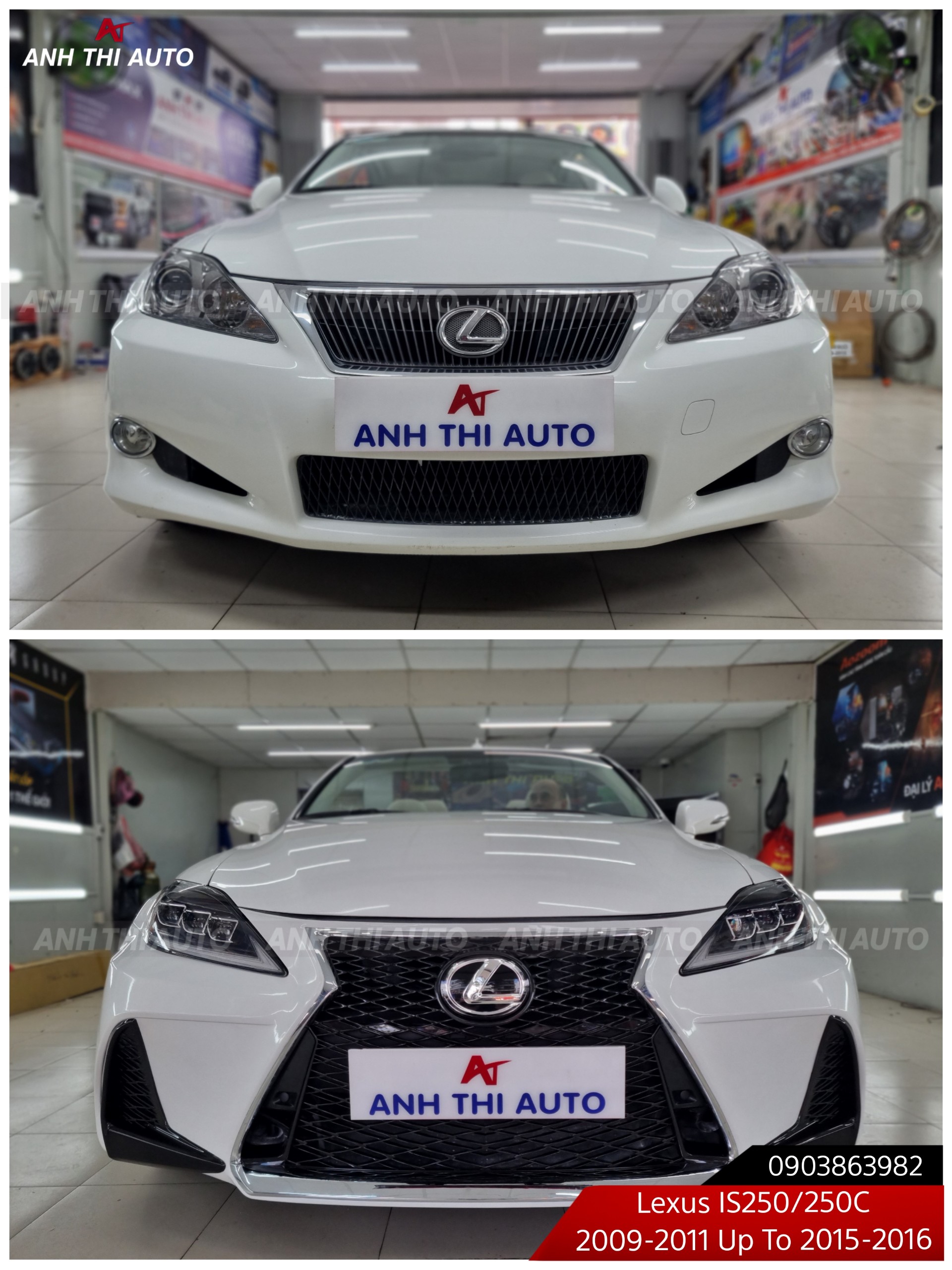 nâng đời xe lexus is 250 2008