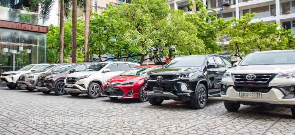 Bảng giá xe Toyota 2023: Giá xe, giá xe lăn bánh và chương trình khuyến mãi.!