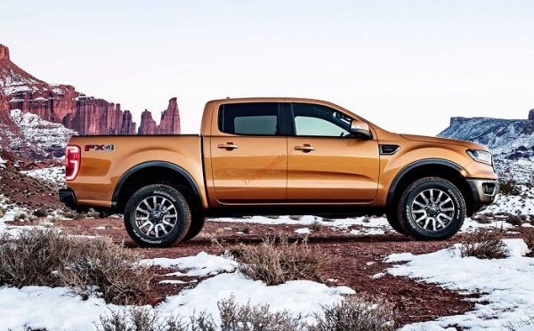 thân xe bán tải ford ranger