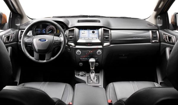 nội thất Bán tải Ford Ranger