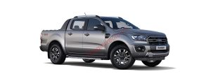 Ford Ranger màu bạc