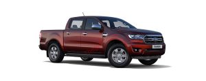 Ford Ranger màu đỏ Sunset