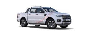 Ford Ranger màu trắng