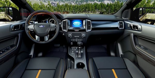 Nội thất bán tải Ranger 2021