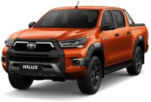 Bán tải Hilux màu cam ánh kim (4R8)