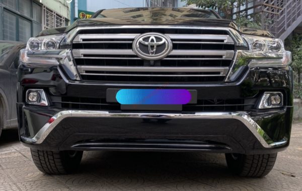 Ốp cản trước bộ body kit độ cho xe Land Cruiser V8 2020