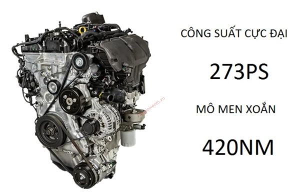 Động cơ xăng Ecoboost trên Explorer 2021