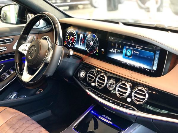 hệ thống giải trí mercedes benz s450l luxury 2020