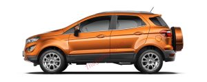 Ecosport màu đỏ đồng