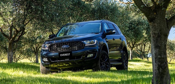 Ford Everest 2021 nhập khẩu Thái Lan