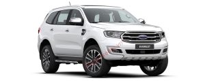 Ford Everest màu trắng