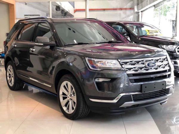 Ngoại thất Ford Explorer 2021 màu ghi xám