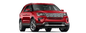 Ford Explorer màu đỏ