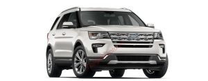 Ford Explorer màu trắng